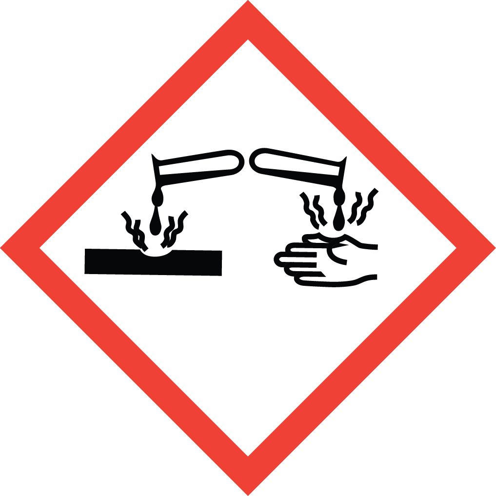 GHS corrosion pictogram