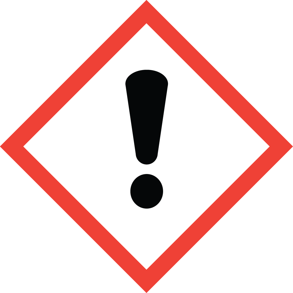GHS exclamation mark pictogram